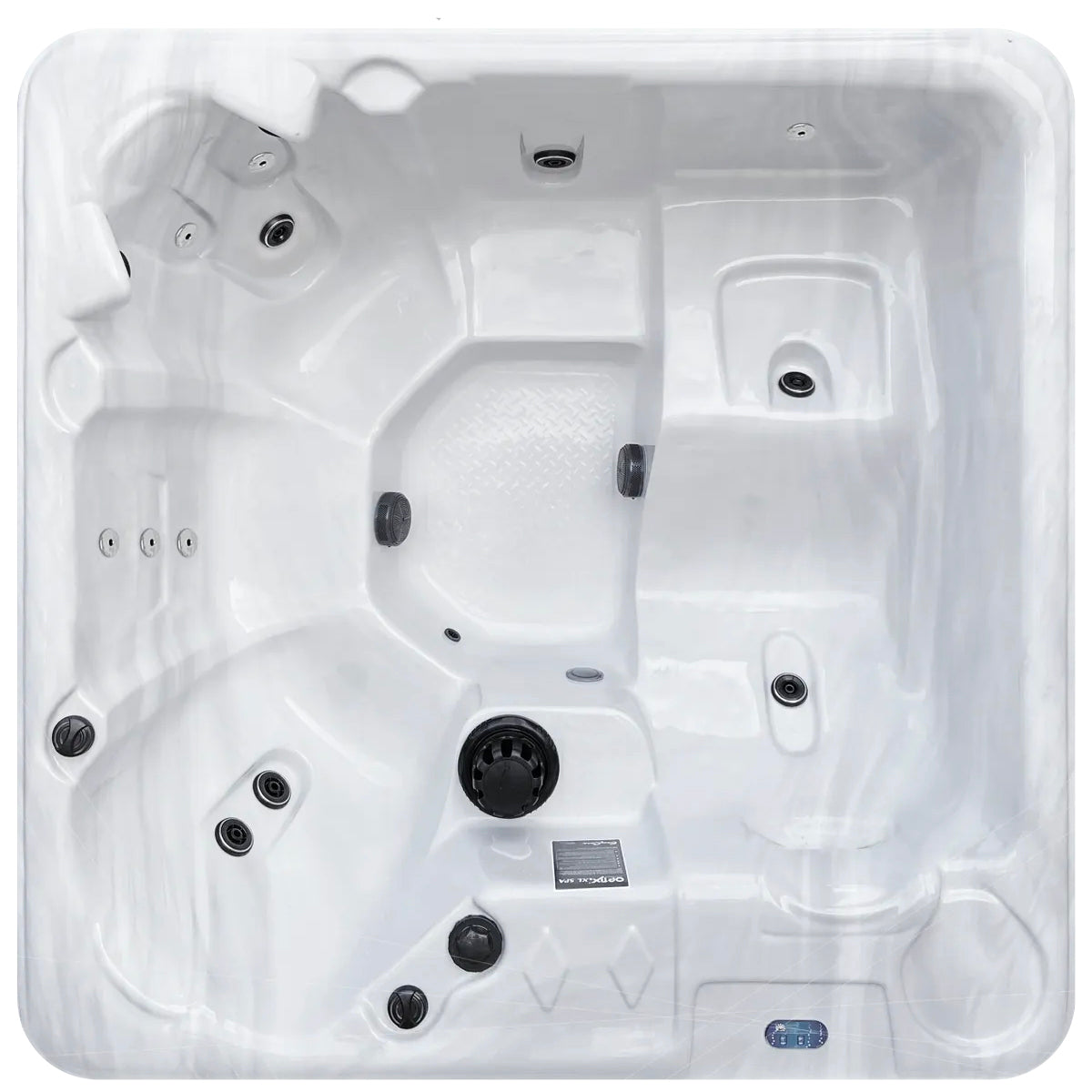 Plug In 110V PNP400 5 Seater Hot Tub by Sunbelt